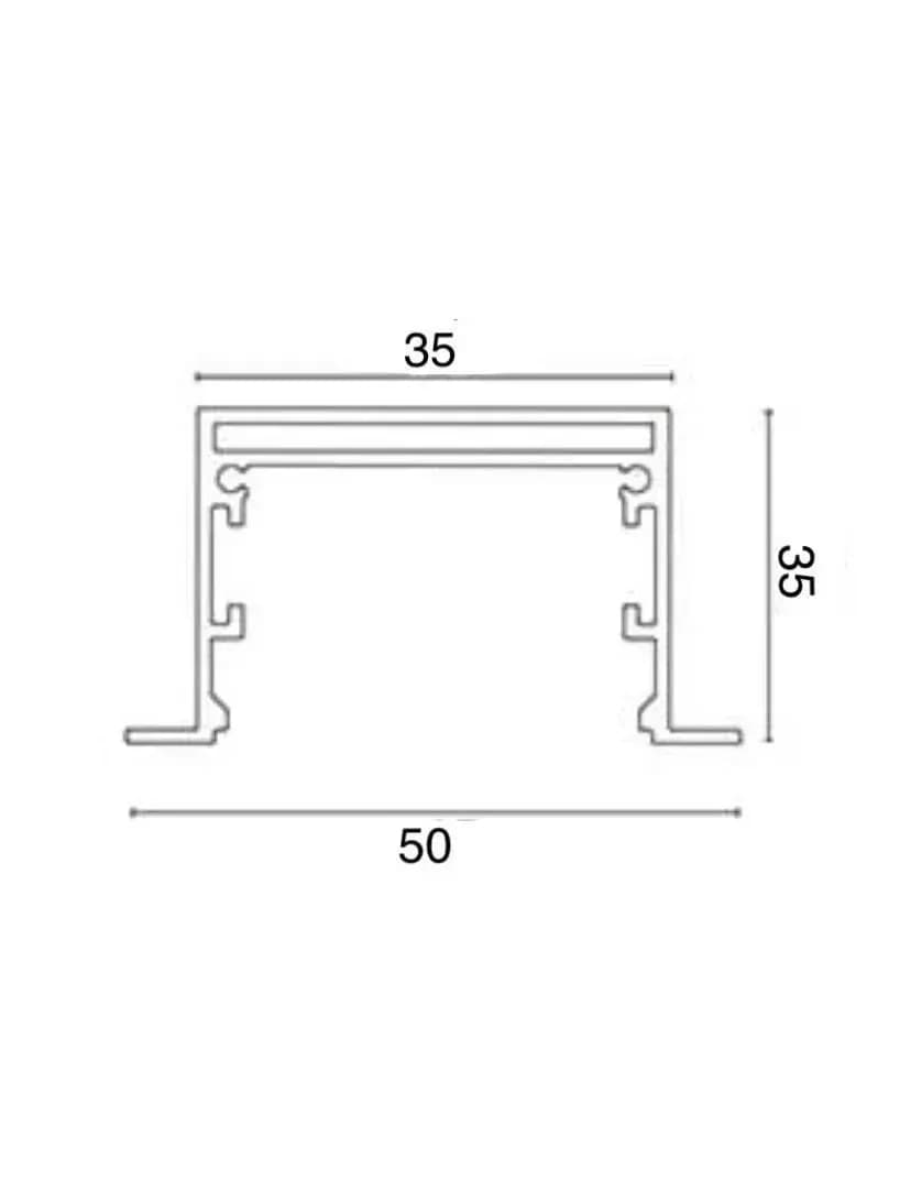 תרשים מידות של 35\35 SYSTEM