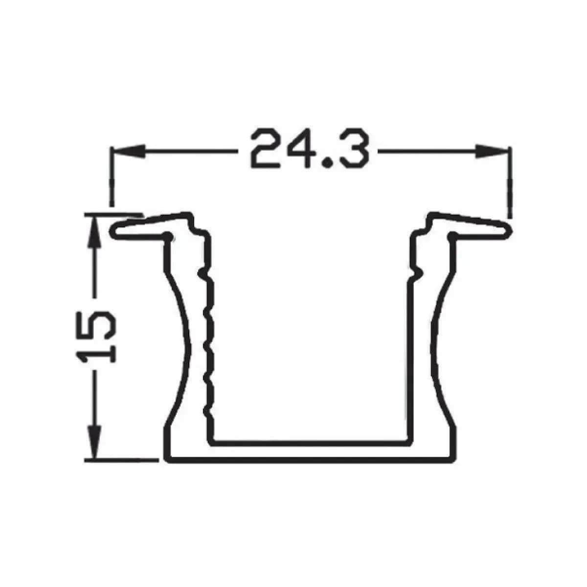 תרשים מידות של SYSTEM 17/17